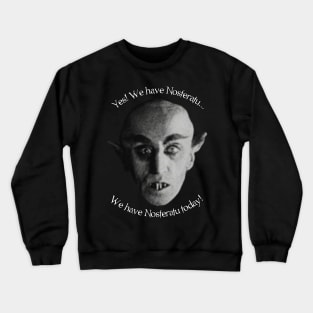 Nosferatu - No Bananas Crewneck Sweatshirt